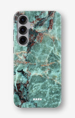 Samsung Galaxy S25 Tough Case – Green Marble - View 1