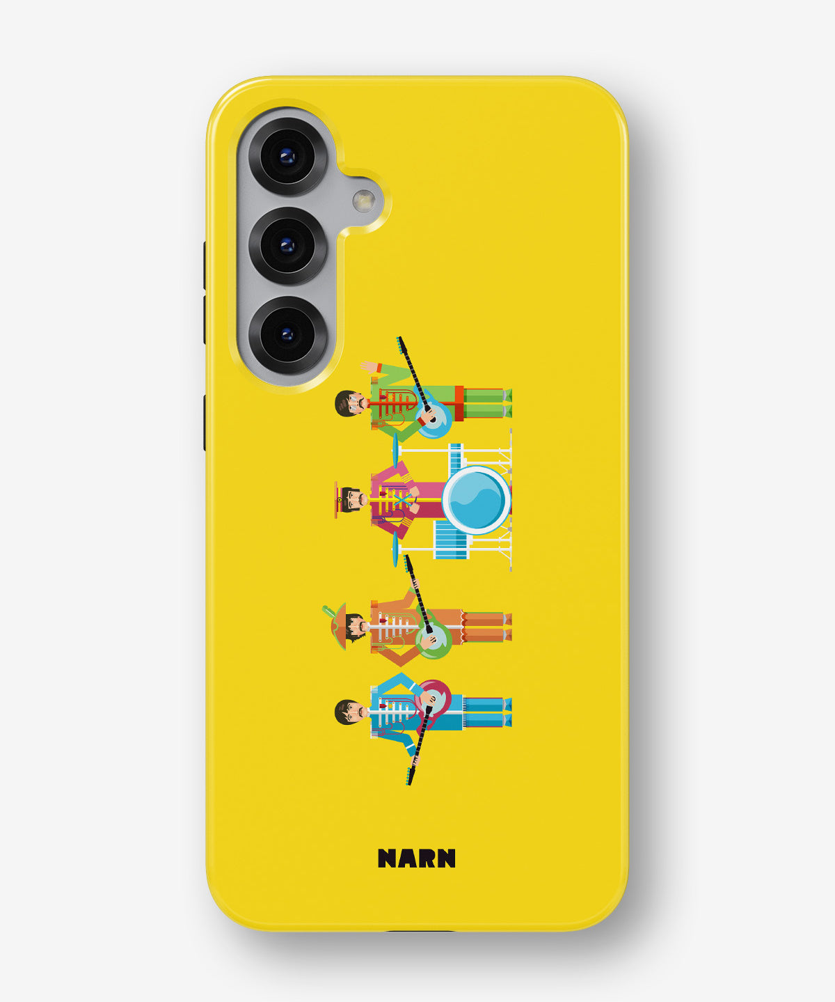 Samsung Galaxy S25 Tough Case – Beatles Yellow - View 1