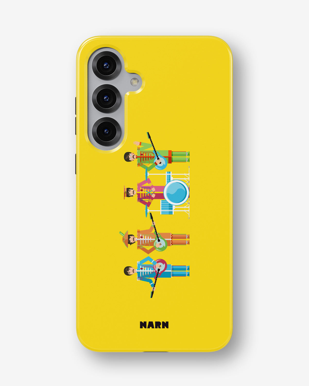 Samsung Galaxy S25 Tough Case – Beatles Yellow - View 1