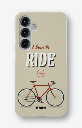 Samsung Galaxy S25 Tough Case – Ride My Bicycle - View 1