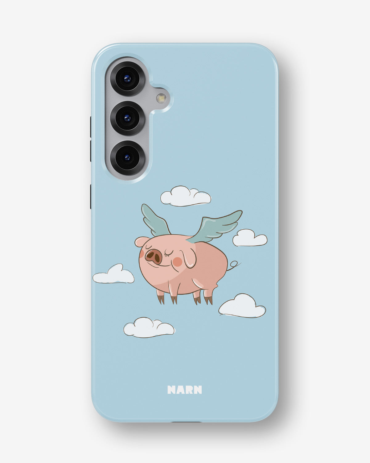 Samsung Galaxy S25 Tough Case – Dreamy Pig - View 1