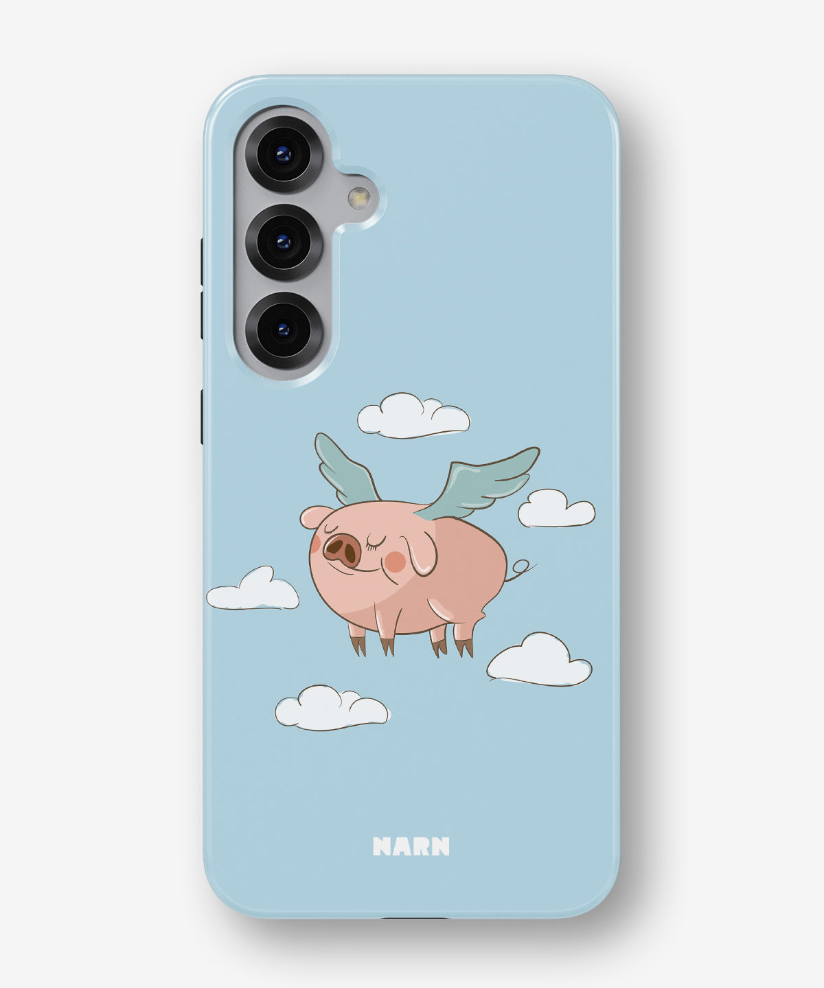 Samsung Galaxy S25 Tough Case – Dreamy Pig - View 1