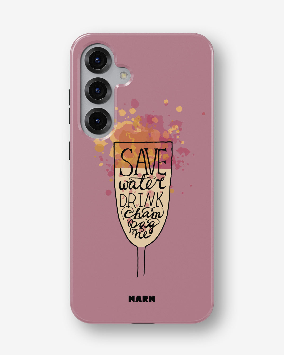 Samsung Galaxy S25 Tough Case – Champagne - View 1