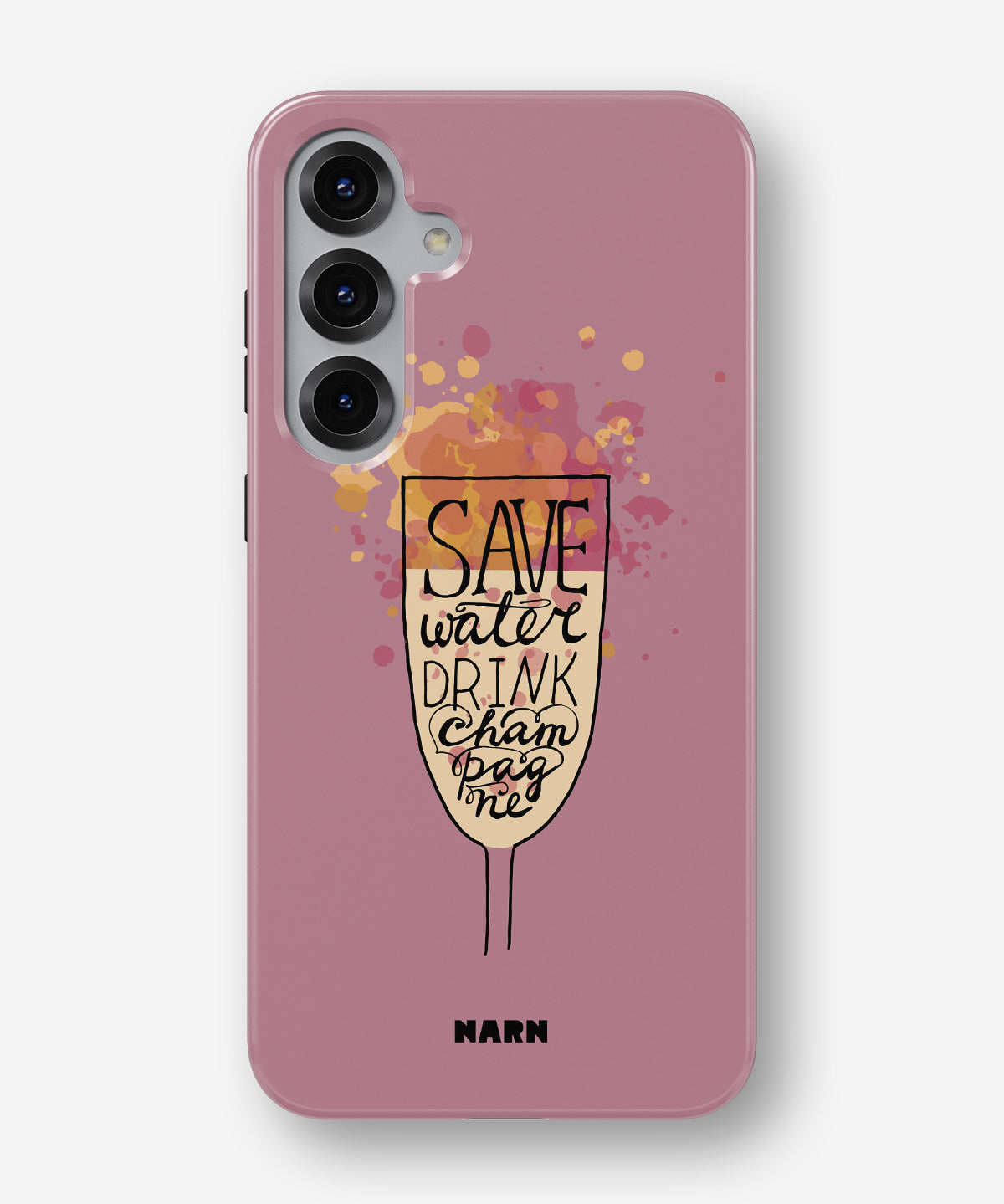 Samsung Galaxy S25 Tough Case – Champagne - View 1