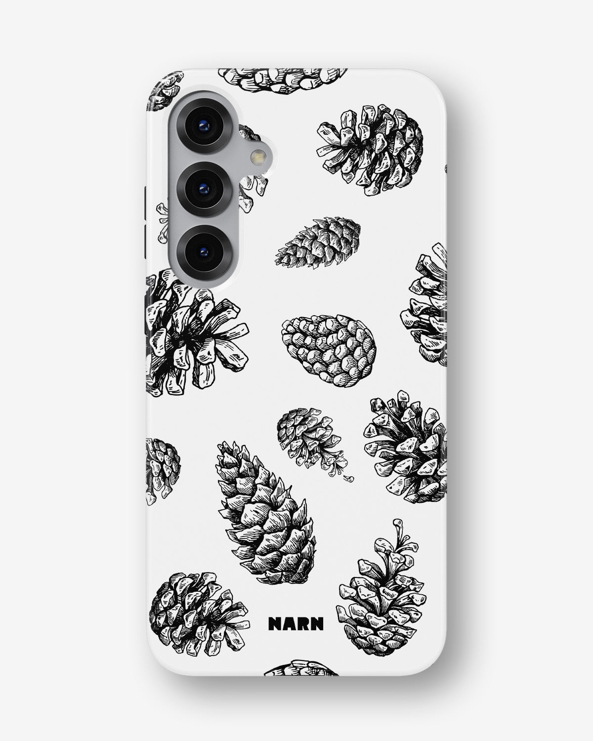 Samsung Galaxy S25 Tough Case – Pine Cones - View 1