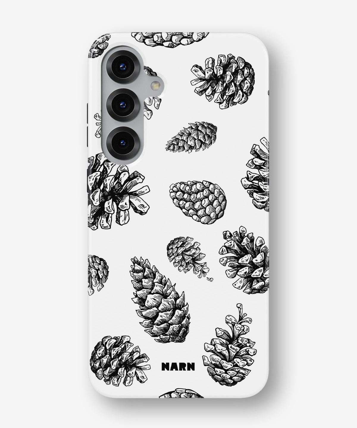 Samsung Galaxy S25 Tough Case – Pine Cones - View 1