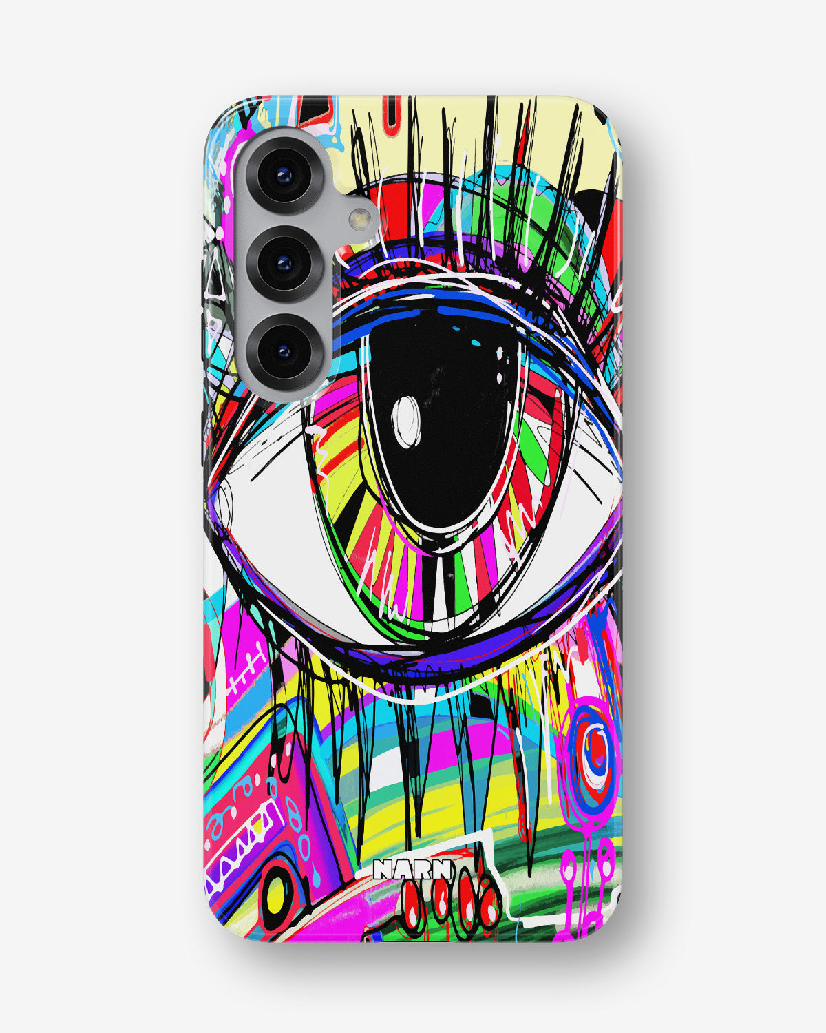 Samsung Galaxy S25 Tough Case – Abstract Eye - View 1