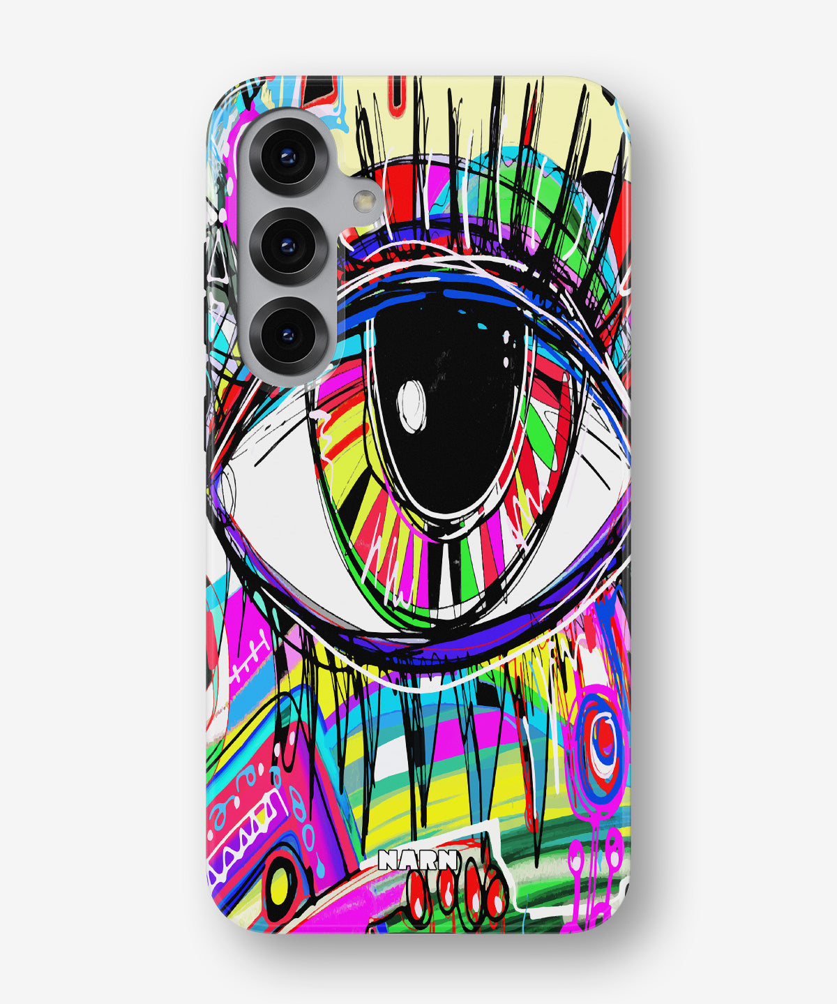 Samsung Galaxy S25 Tough Case – Abstract Eye - View 1