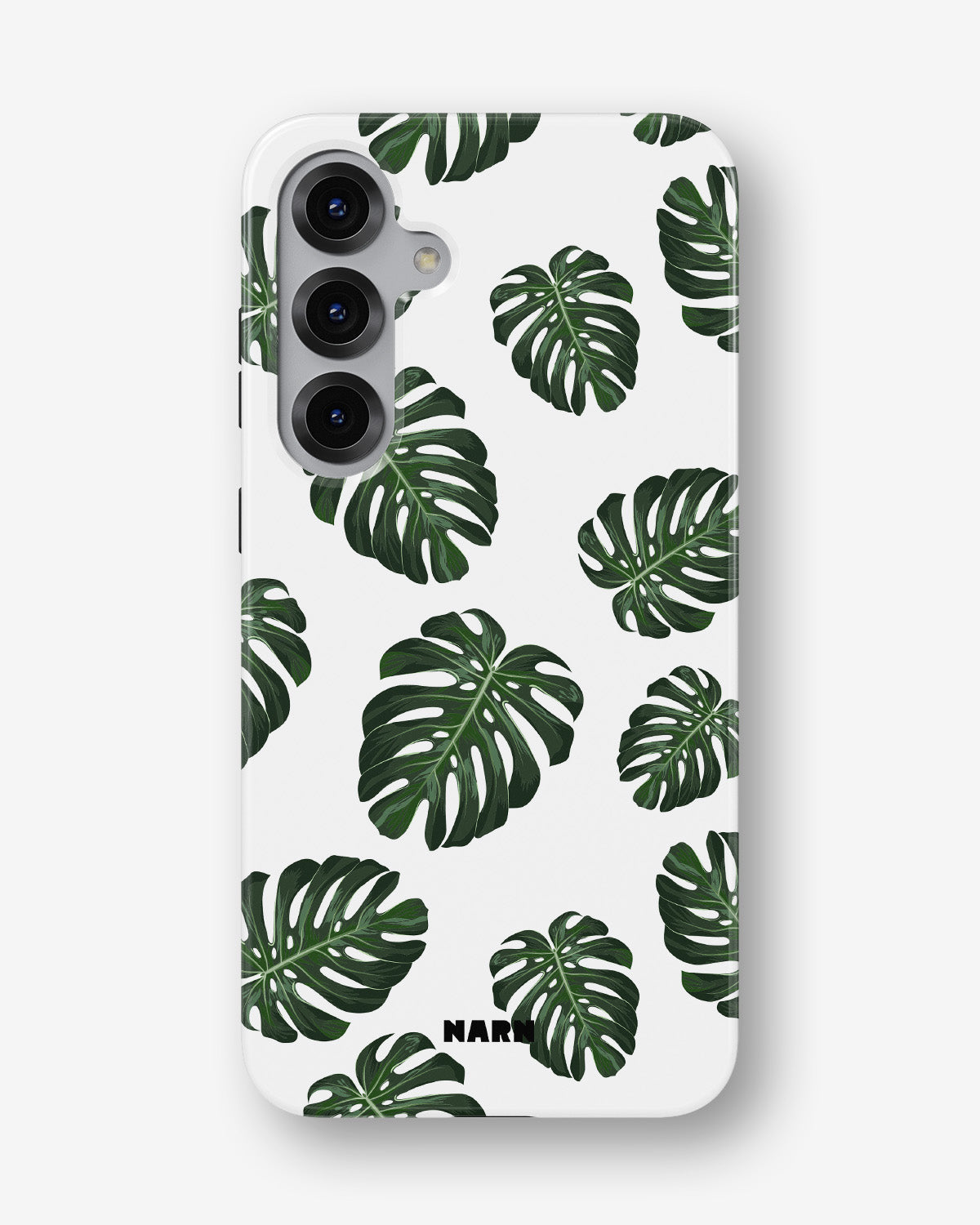 Samsung Galaxy S25 Tough Case – Monstera Pattern - View 1