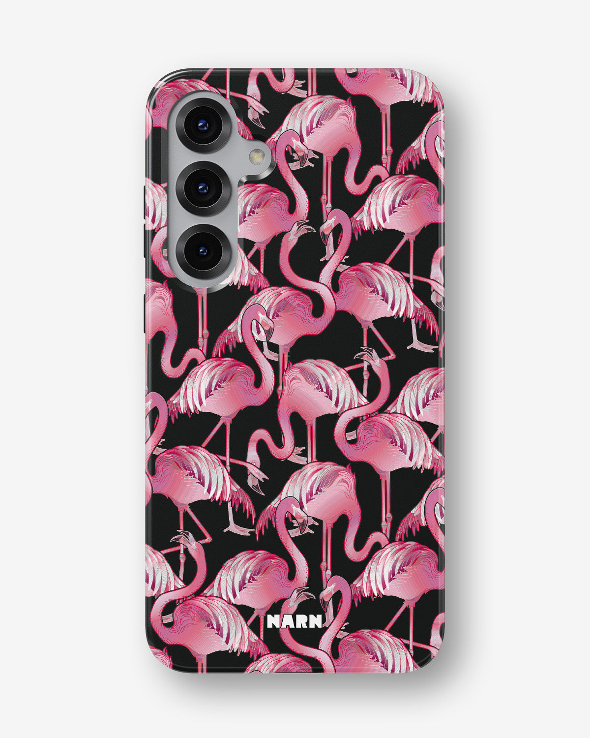 Samsung Galaxy S25 Tough Case – Flamingos - View 1