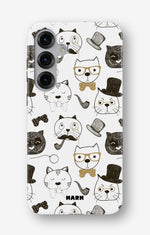 Samsung Galaxy S25 Tough Case – Cartoon Cats - View 1