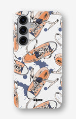 Samsung Galaxy S25 Tough Case – Apricot Sneakers - View 1