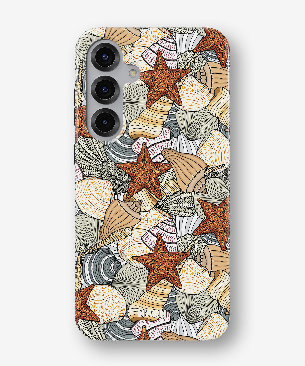 Samsung Galaxy S25 Tough Case – Sea Shells - View 1