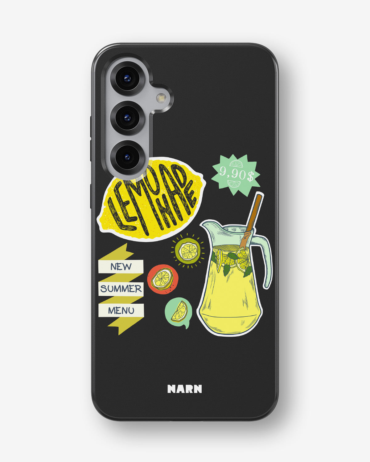 Samsung Galaxy S25 Tough Case – Lemon Summer - View 1