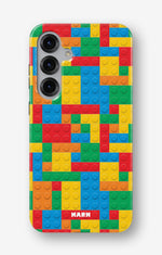 Samsung Galaxy S25 Tough Case – Building Bricks - View 1