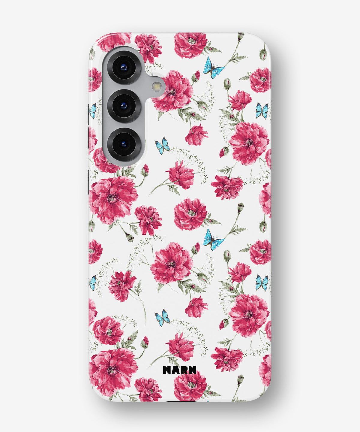 Samsung Galaxy S25 Tough Case – Poppies in Bloom - View 1
