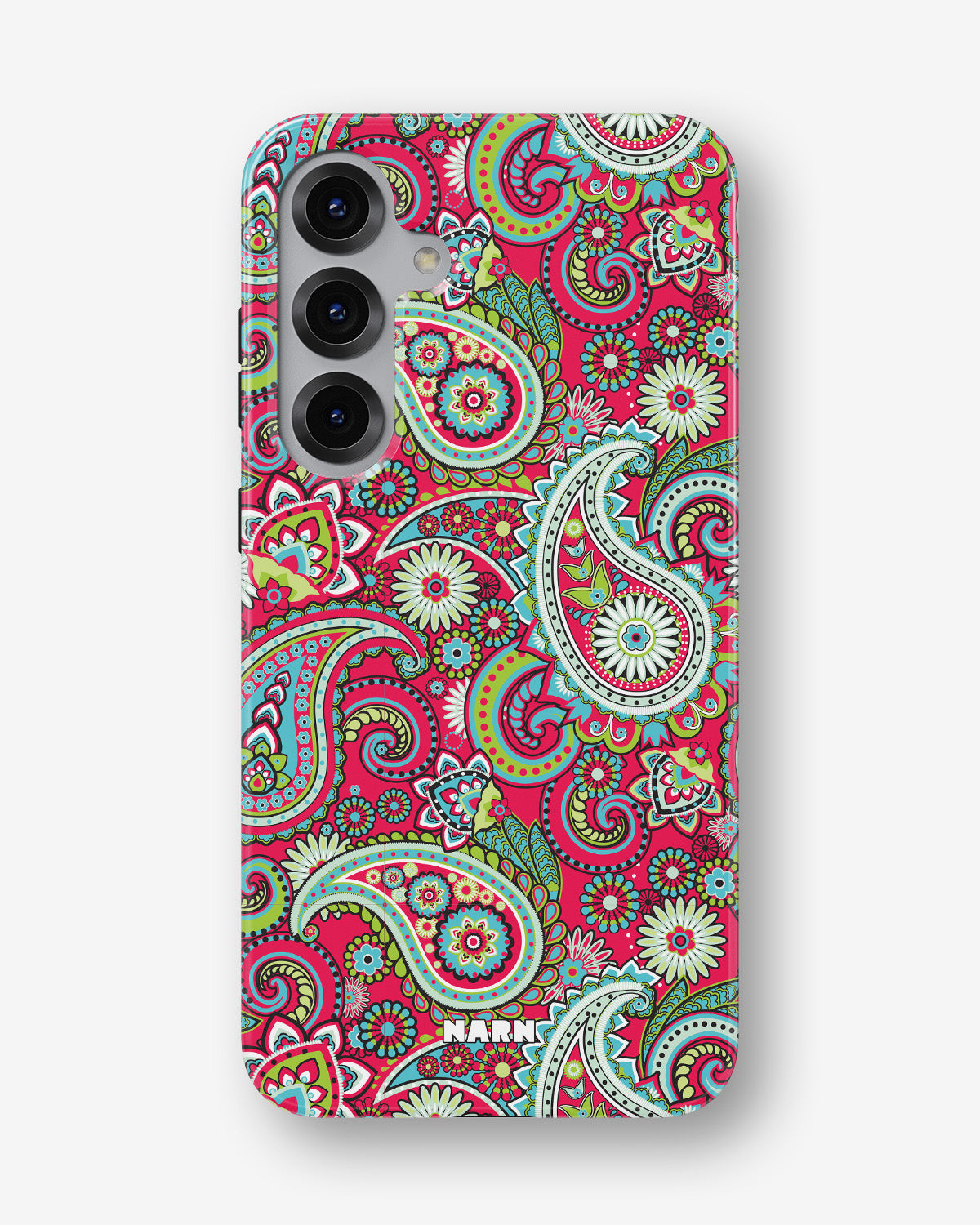 Samsung Galaxy S25 Tough Case – Paisley Paradise - View 1