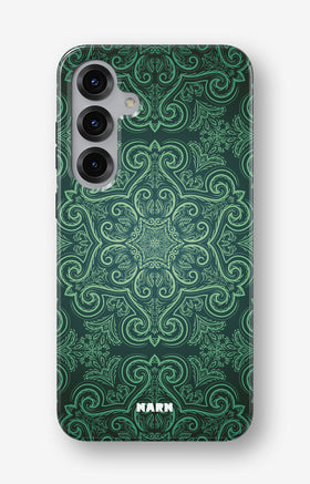 Samsung Galaxy S25 Tough Case – Retro Forest - View 1