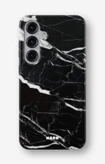 Samsung Galaxy S25 Tough Case – Black Marble - View 1