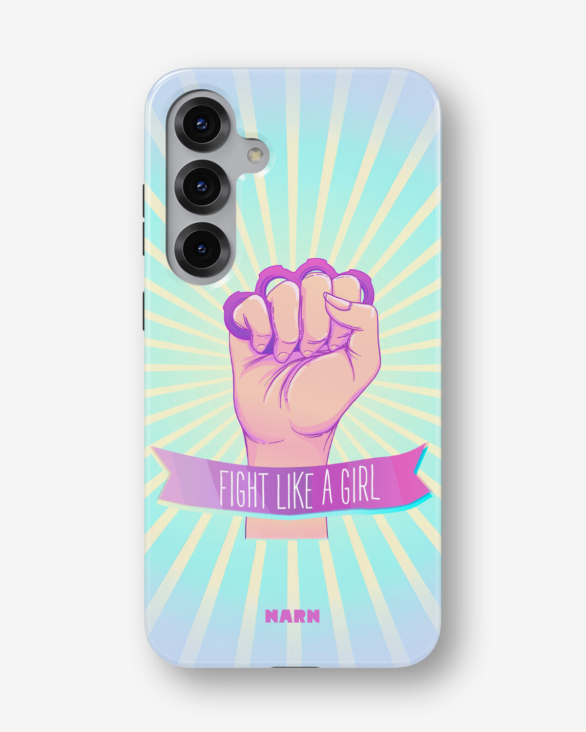 Samsung Galaxy S25 Tough Case – Fight Like A Girl - View 1