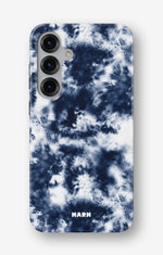 Samsung Galaxy S25 Tough Case – Tie Dye Blue - View 1