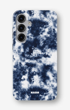 Samsung Galaxy S25 Tough Case – Tie Dye Blue - View 1