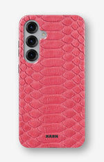 Samsung Galaxy S25 Tough Case – Pink Snake - View 1