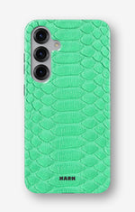 Samsung Galaxy S25 Tough Case – Turquoise Snake - View 1