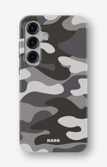 Samsung Galaxy S25 Tough Case – Grey Camo - View 1