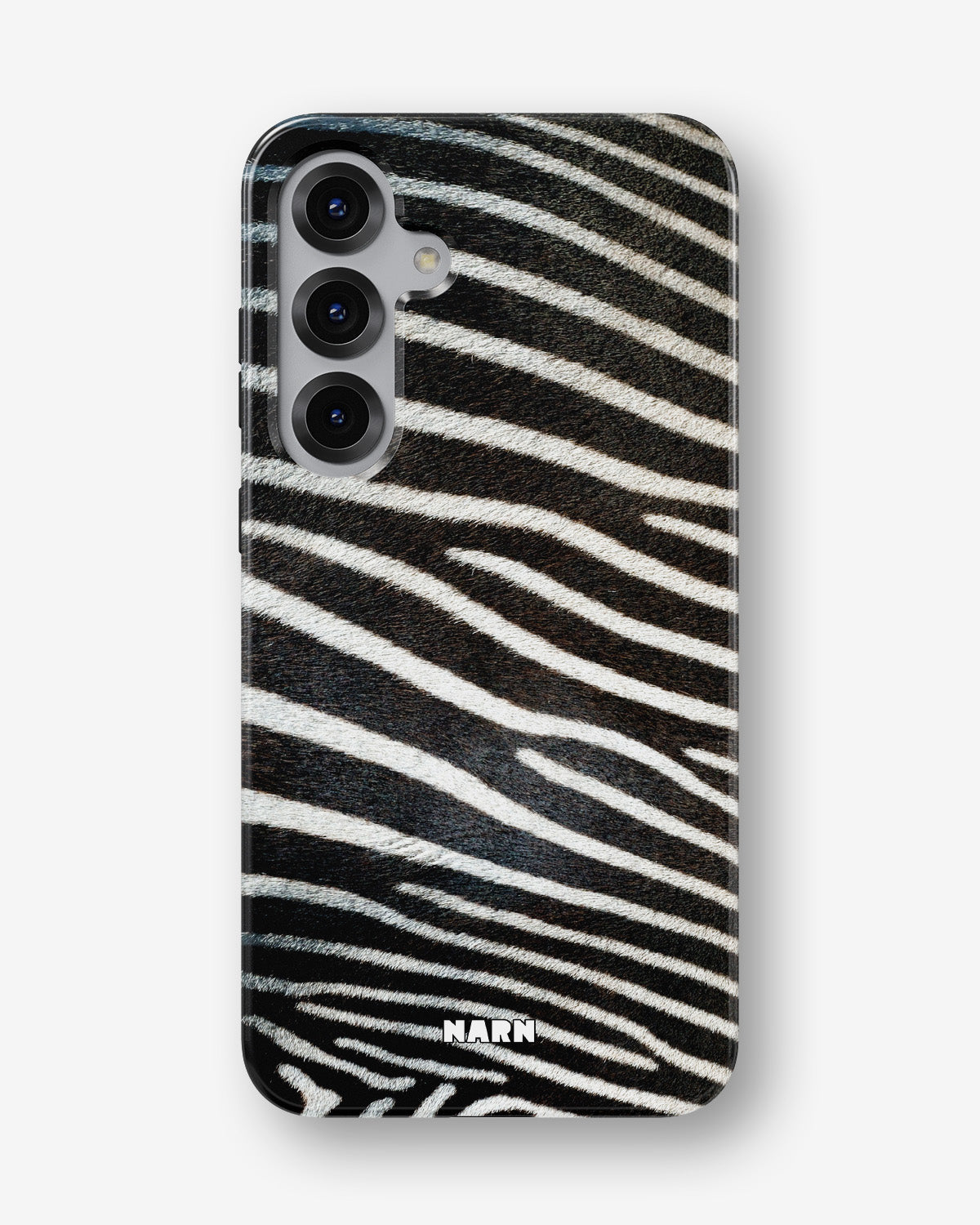 Samsung Galaxy S25 Tough Case – Zebra Stripe - View 1