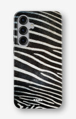 Samsung Galaxy S25 Tough Case – Zebra Stripe - View 1