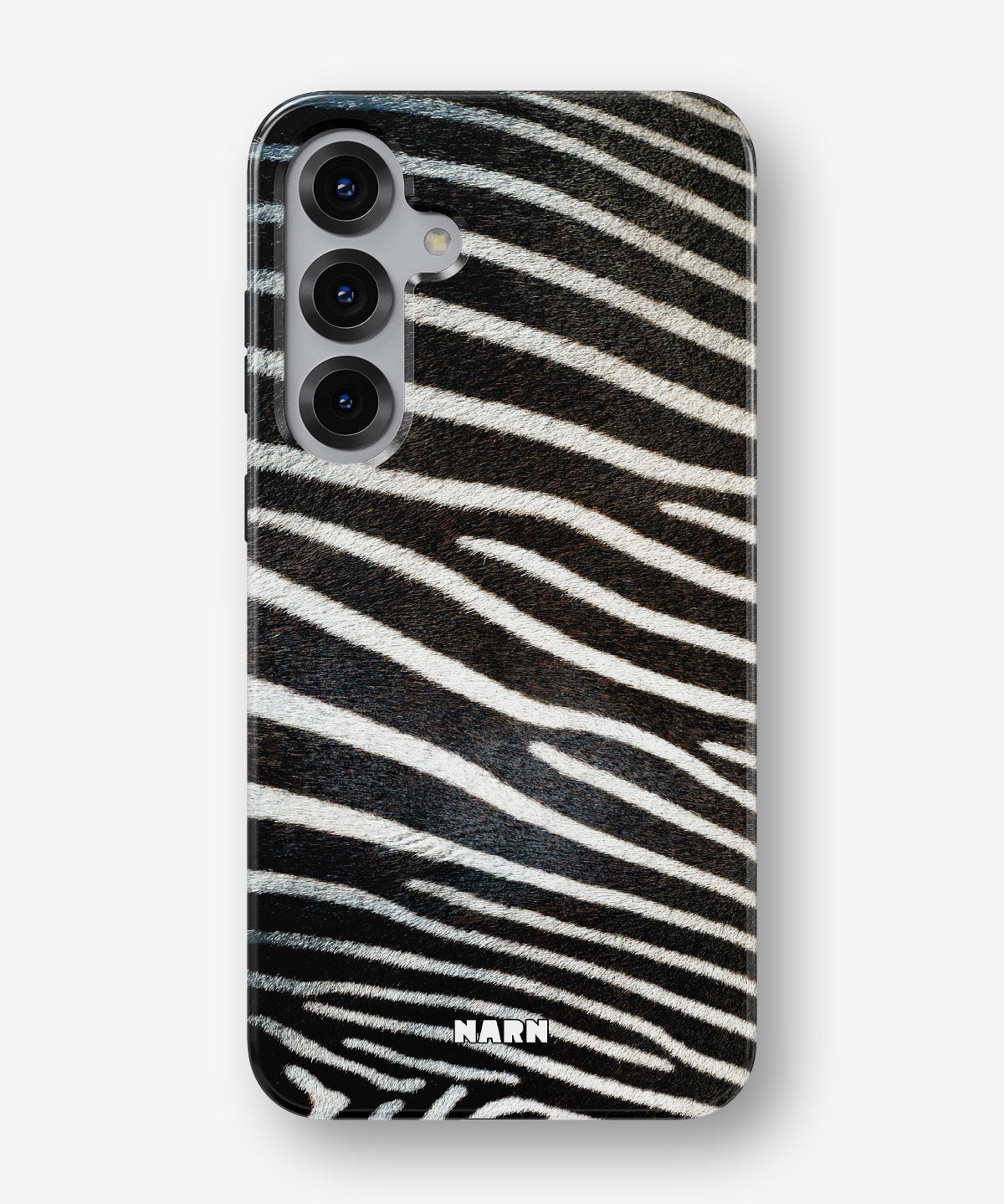 Samsung Galaxy S25 Tough Case – Zebra Stripe - View 1