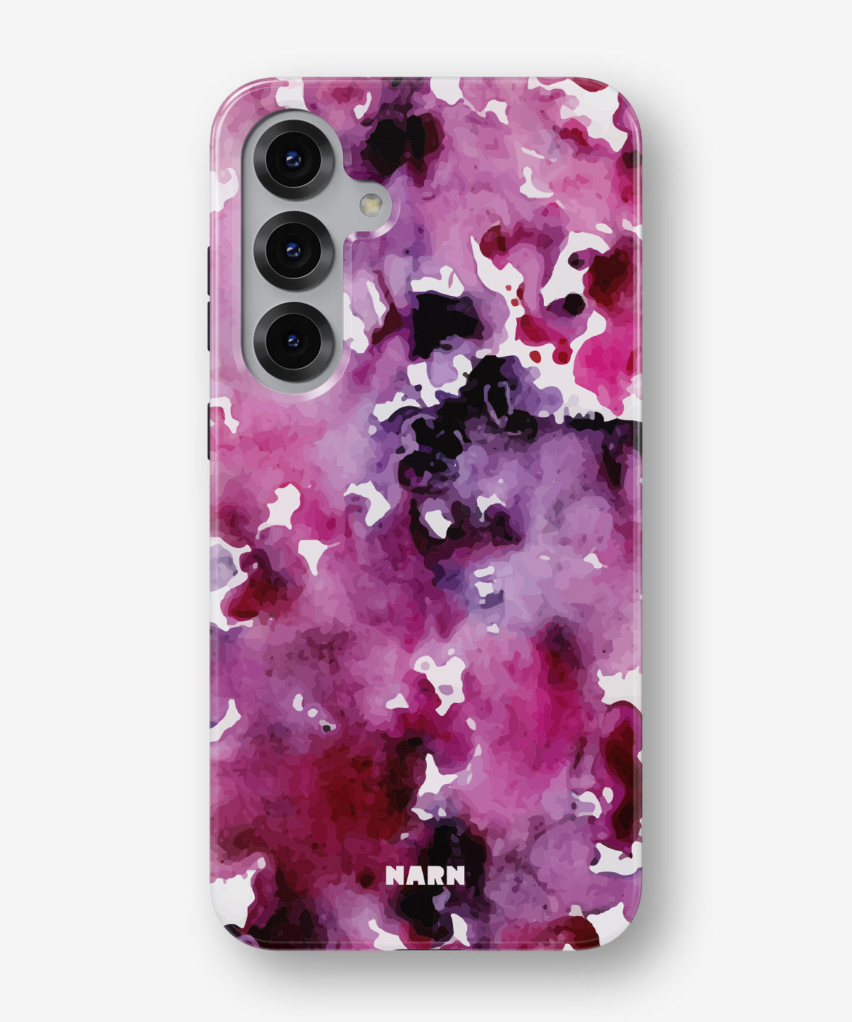 Samsung Galaxy S25 Tough Case – Floral Splash - View 1