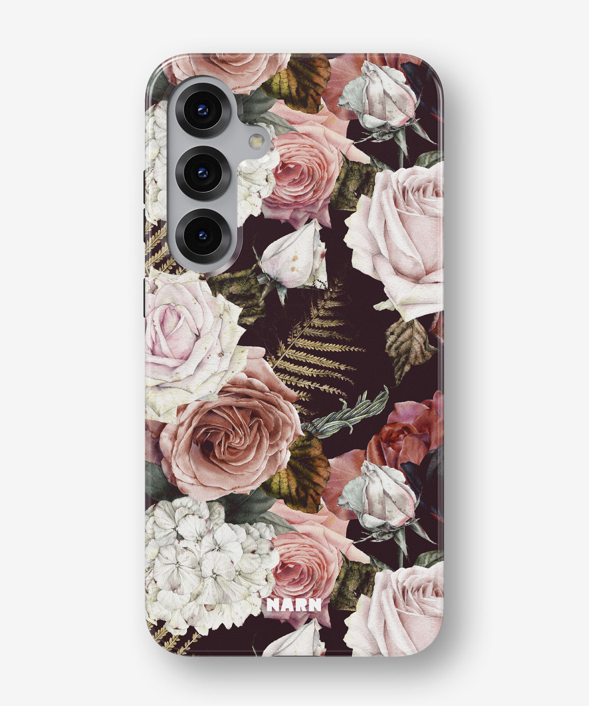 Samsung Galaxy S25 Tough Case – Midnight Roses - View 1