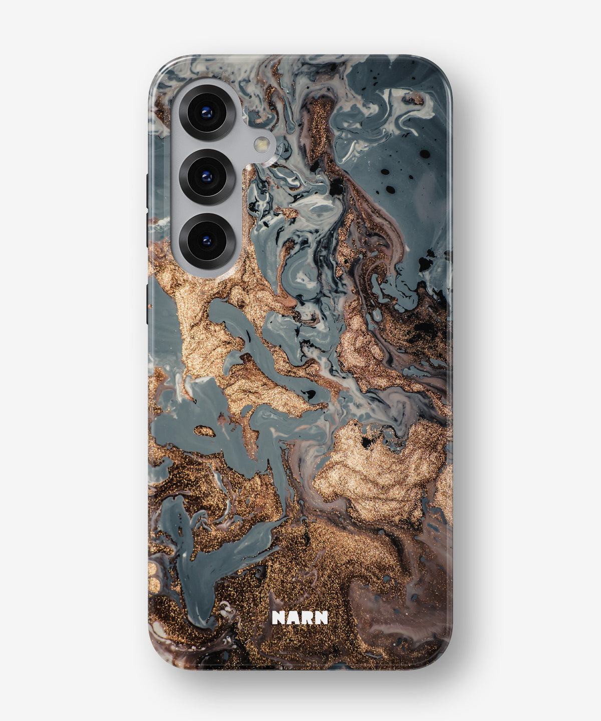 Samsung Galaxy S25 Tough Case – Molten Gold - View 1