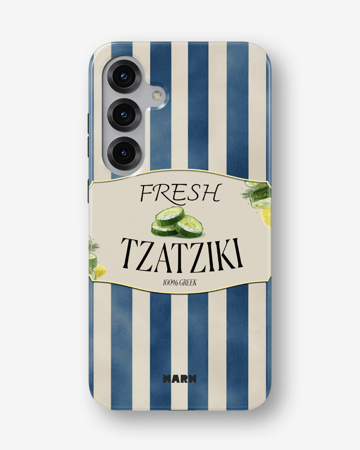 Samsung Galaxy S25 Tough Case – Greek Blues - View 1