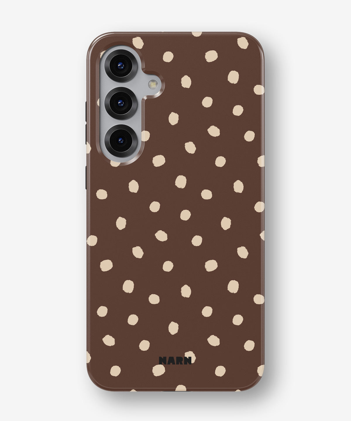 Samsung Galaxy S25 Tough Case – Choco Dots - View 1