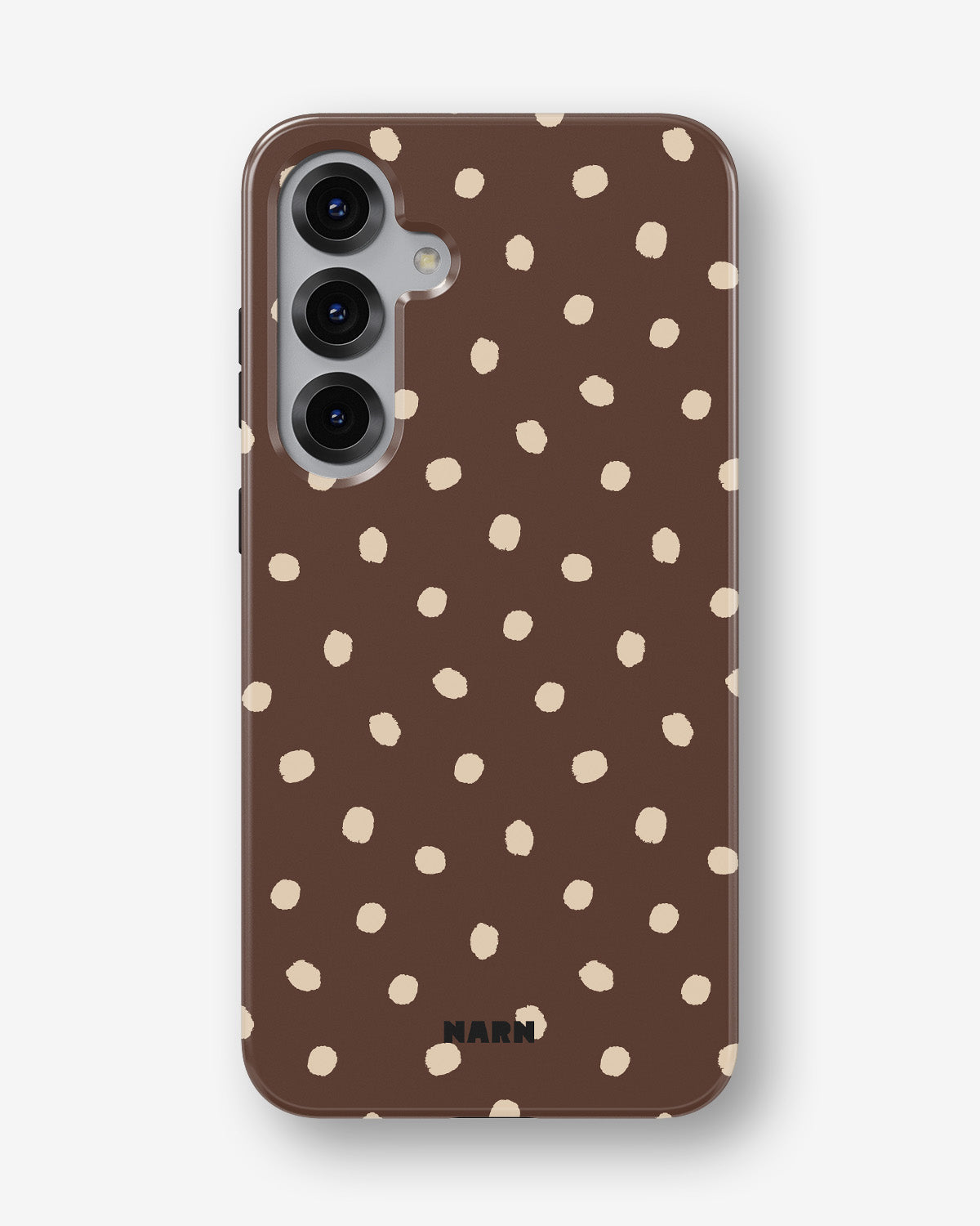 Samsung Galaxy S25 Tough Case – Choco Dots - View 1