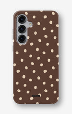 Samsung Galaxy S25 Tough Case – Choco Dots - View 1