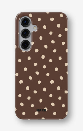 Samsung Galaxy S25 Tough Case – Choco Dots - View 1