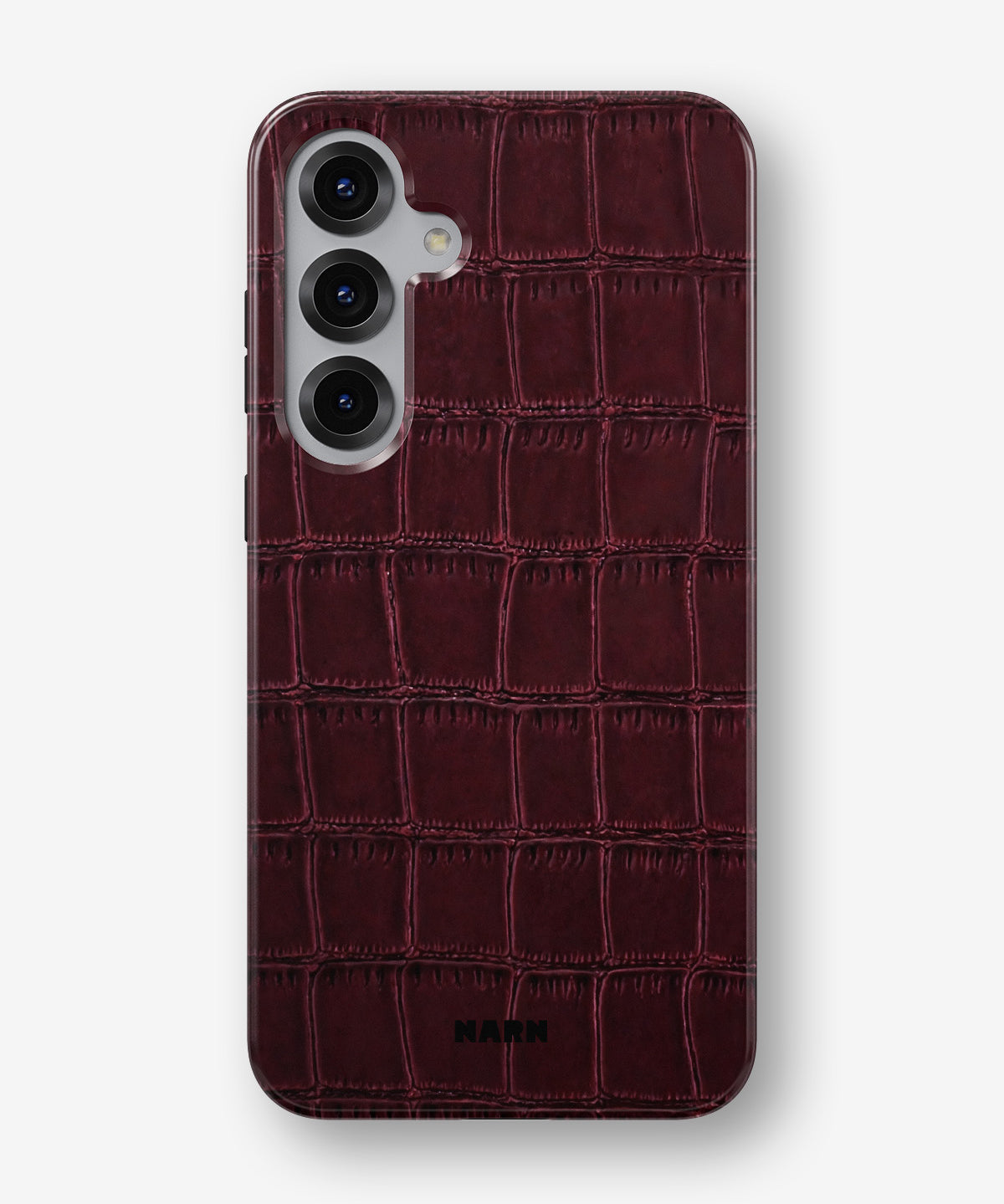 Samsung Galaxy S25 Tough Case – Rouge Croc - View 1