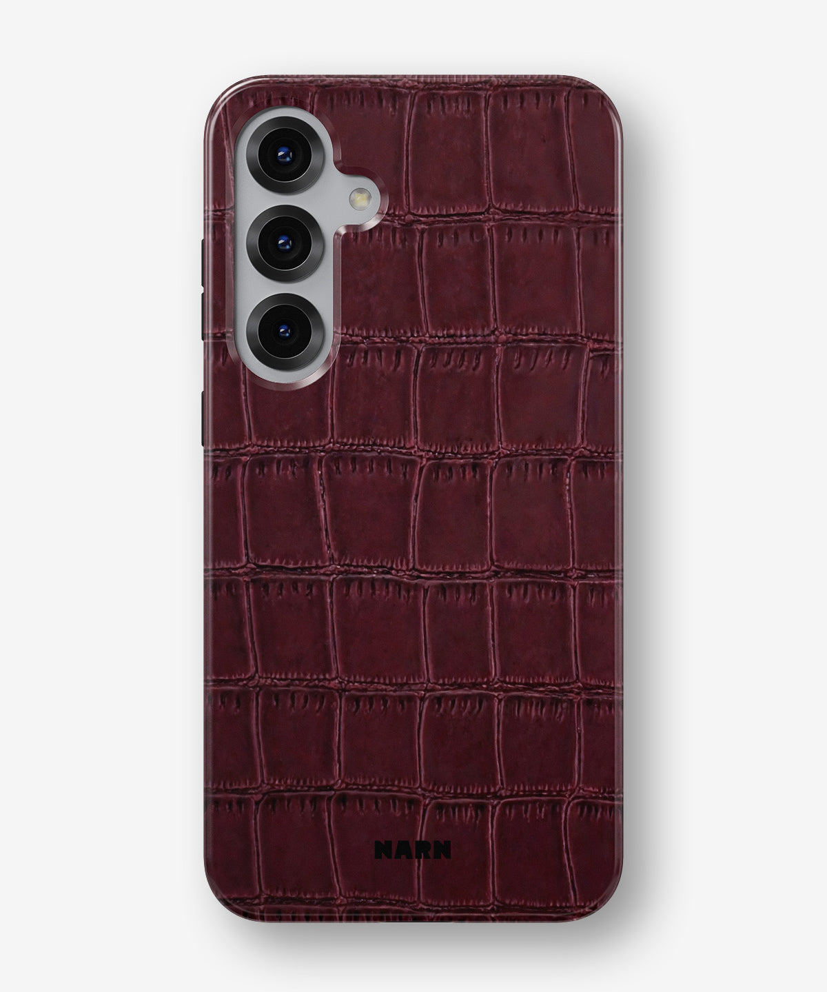 Samsung Galaxy S25 Tough Case – Rouge Croc - View 1