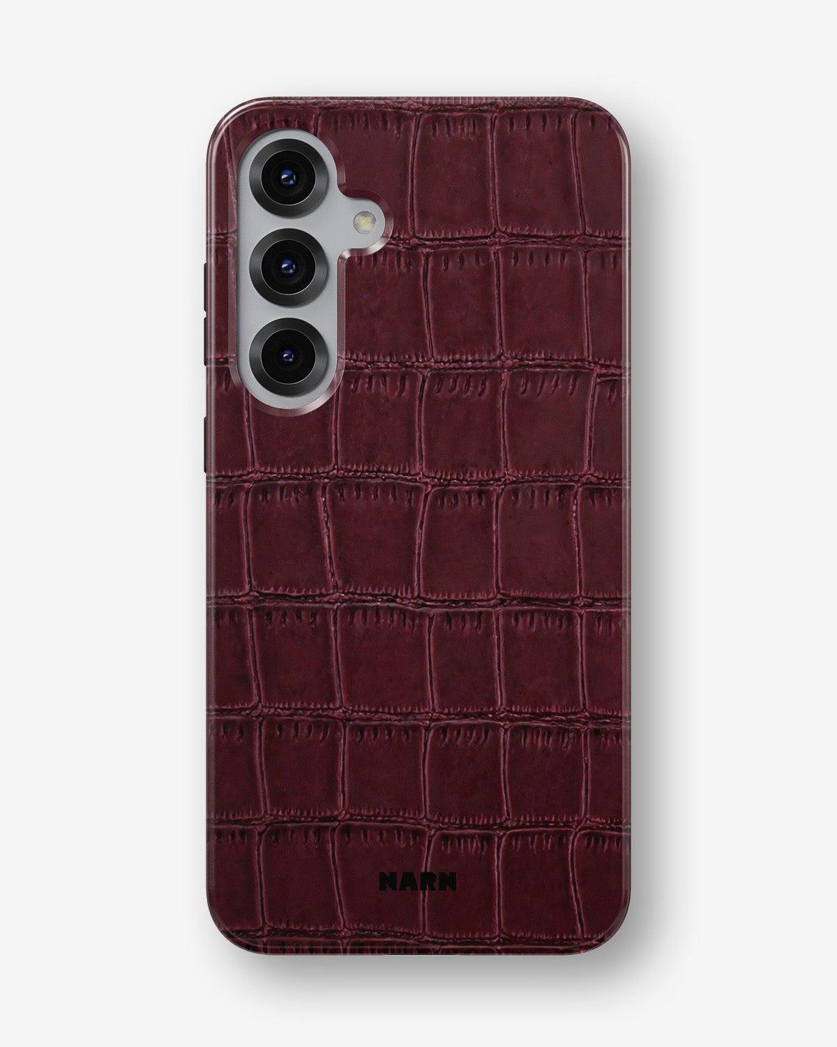 Samsung Galaxy S25 Tough Case – Rouge Croc - View 1