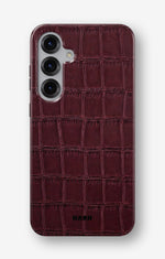 Samsung Galaxy S25 Tough Case – Rouge Croc - View 1