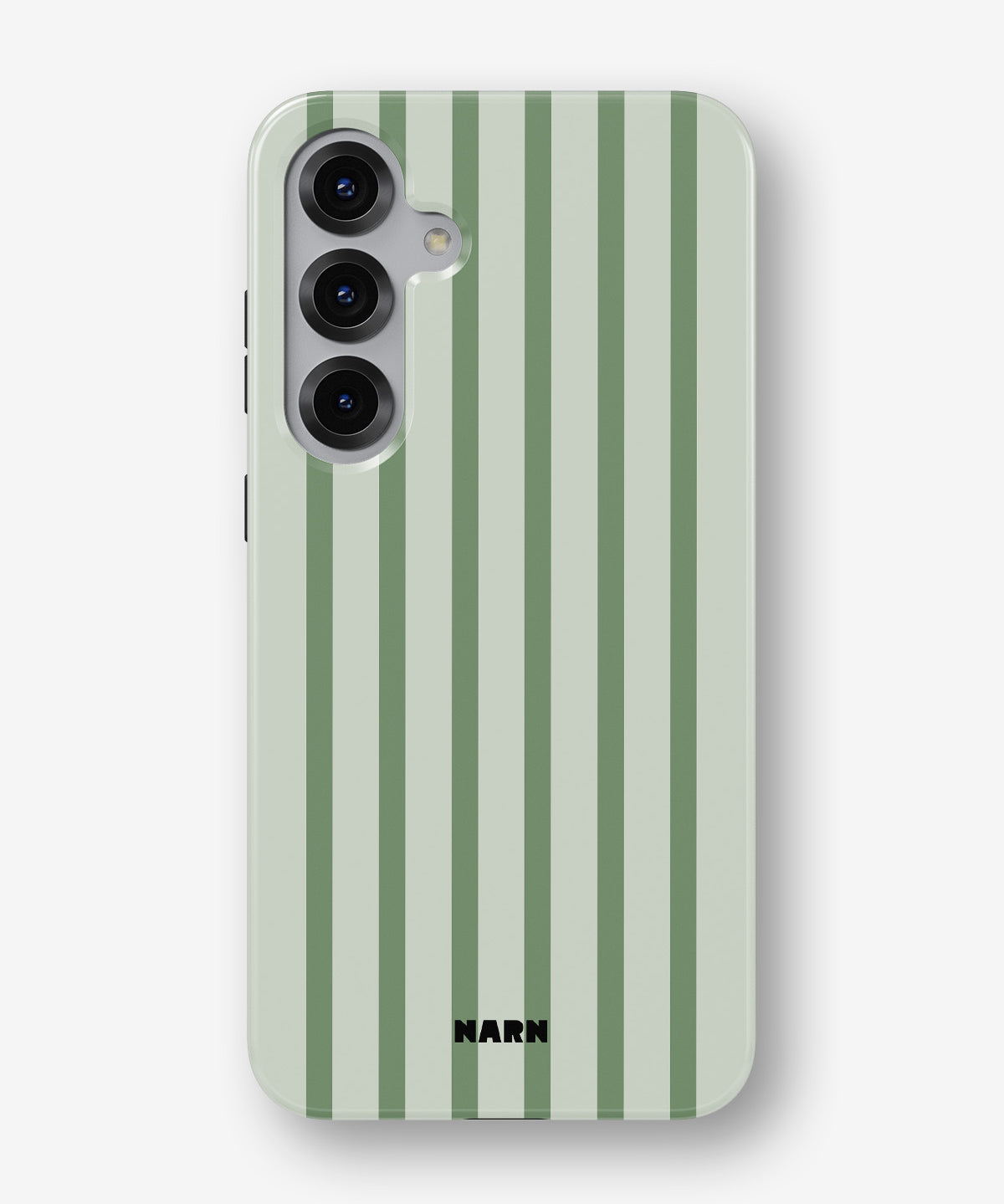 Samsung Galaxy S25 Tough Case – Sage Stripes - View 1