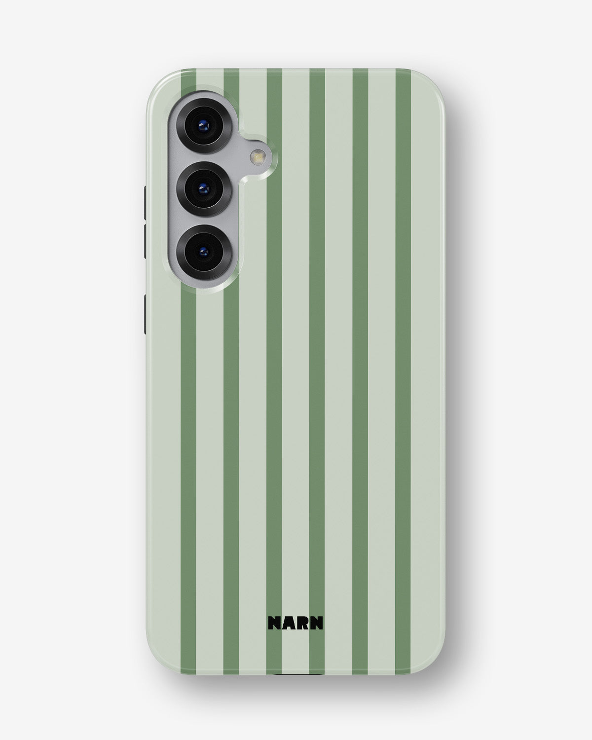 Samsung Galaxy S25 Tough Case – Sage Stripes - View 1