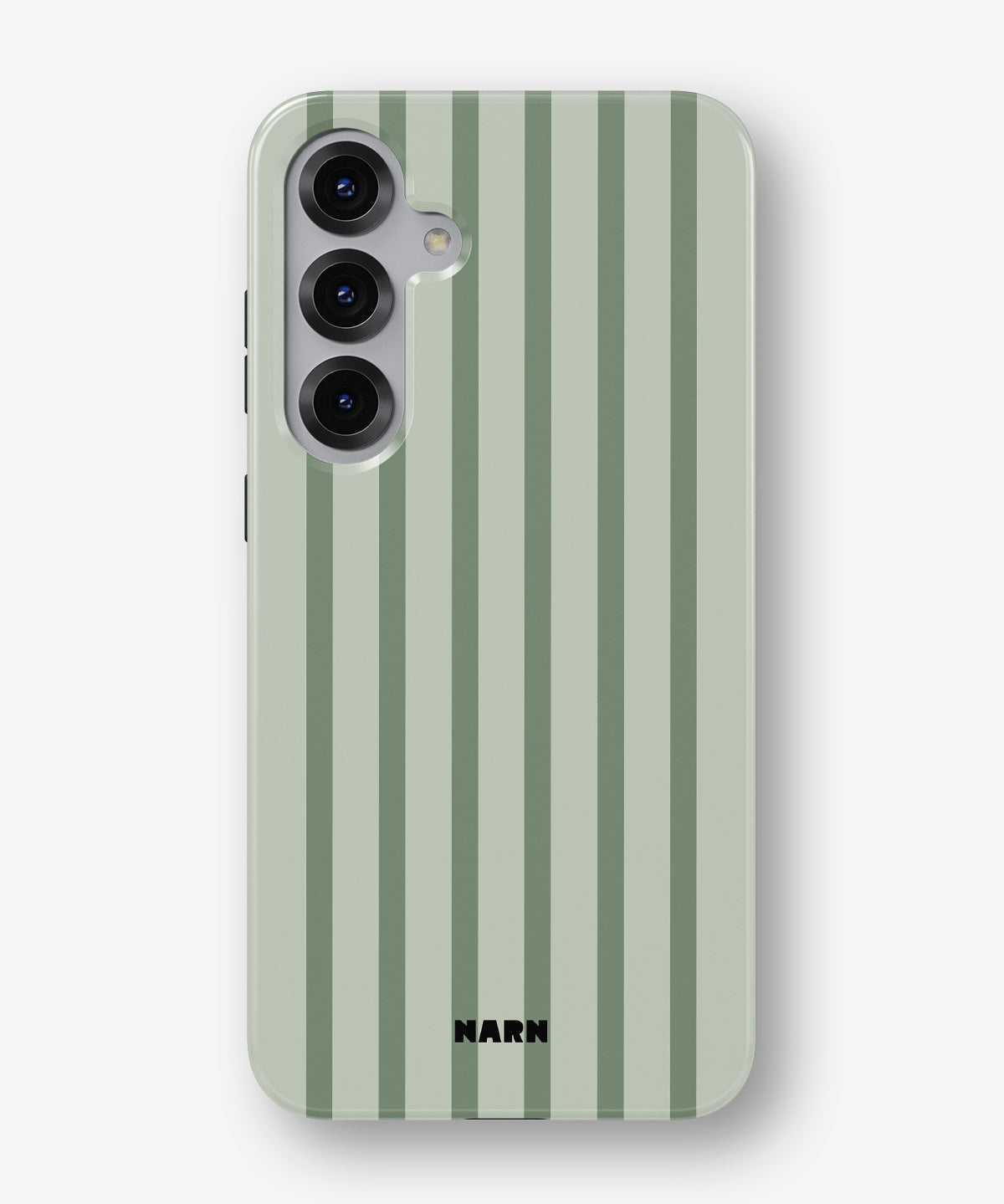 Samsung Galaxy S25 Tough Case – Sage Stripes - View 1