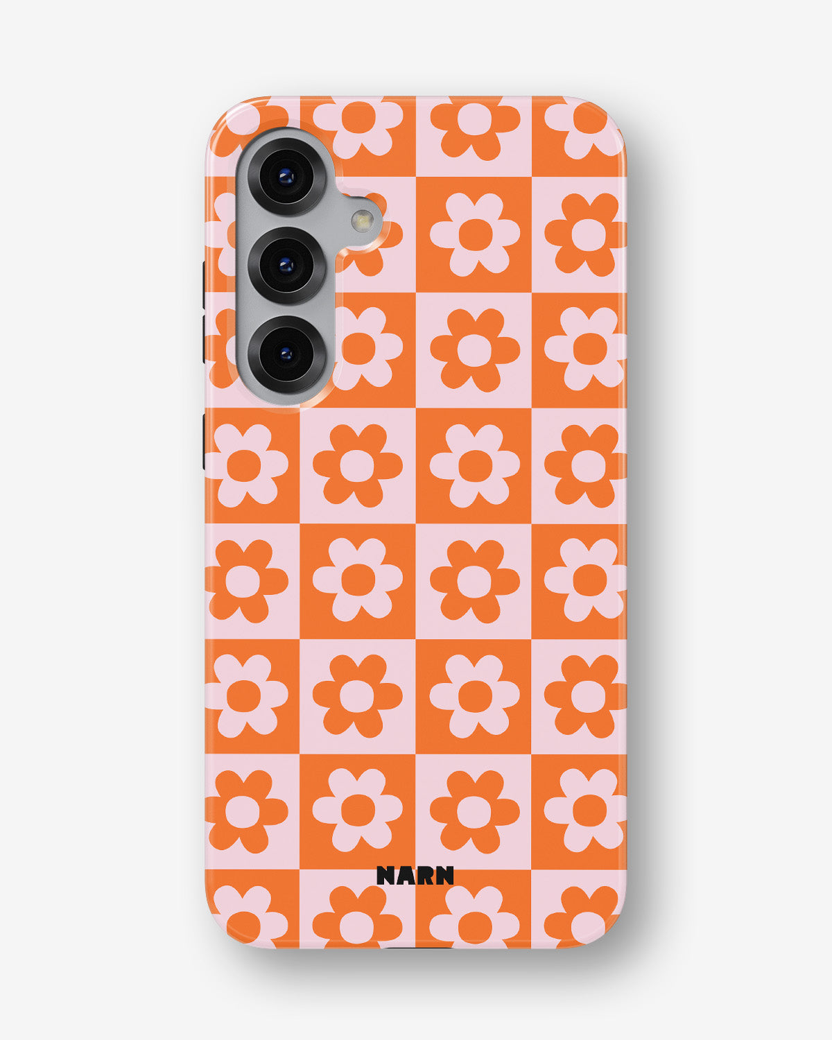 Samsung Galaxy S25 Tough Case – Peach Petals - View 1
