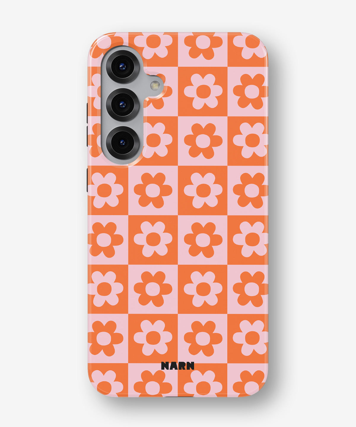 Samsung Galaxy S25 Tough Case – Peach Petals - View 1