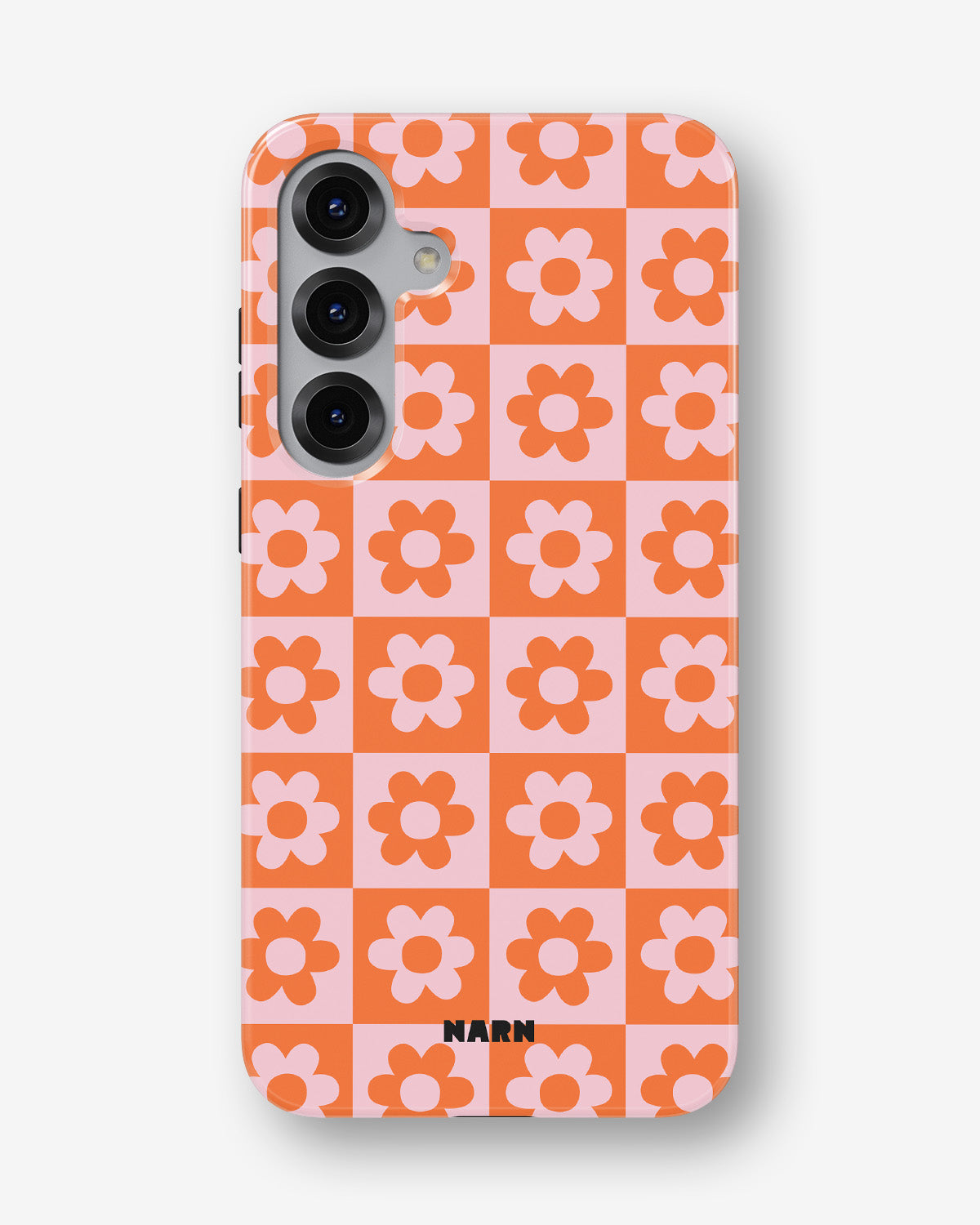 Samsung Galaxy S25 Tough Case – Peach Petals - View 1